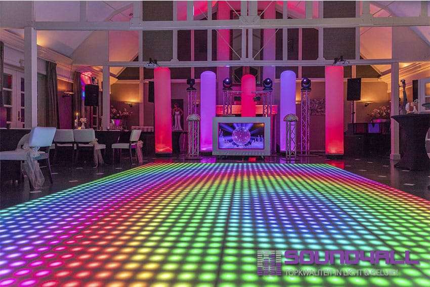 VERLICHTE DANSVLOER HUREN BRUILOFT